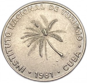 Kuba, 50 centavos, 1981, Intur