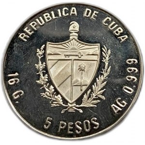 Kuba, 5 Pesos, 1988, Zeppelin