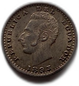 Ecuador, Dezimo, 1893 TF