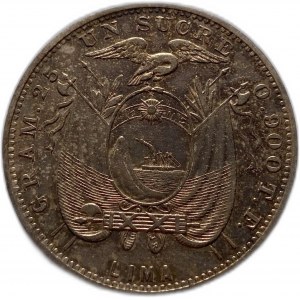 Ecuador, Sucre, 1895 TF