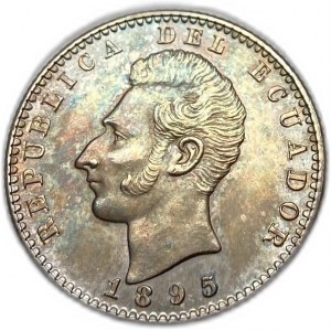 Ecuador, 2 Decimos, 1895 TF
