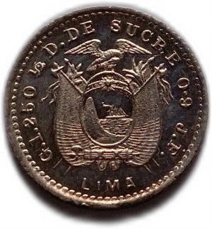 Ecuador, 1/2 Dezimo, 1905 JM