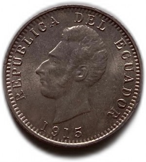 Ecuador, Decimo, 1915