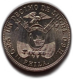Ecuador, Decimo, 1916