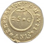 Haiti, 25 centimov, 1816 (13)