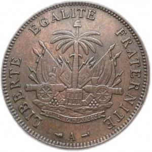 Haiti, 2 centesimi, 1894 (AN91)