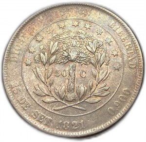 Honduras, 50 Centavos, 1871