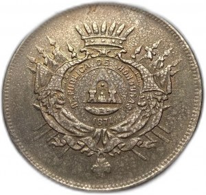 Honduras, 50 centavos, 1871