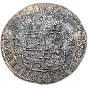 Messico, 8 Reales, 1748 MF