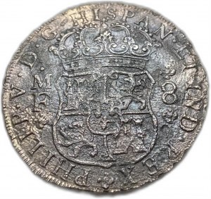 Meksyk, 8 Reales, 1748 MF