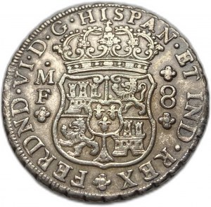 Mexico, 8 Reales, 1751 MF