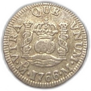 Mexique, 1/2 Real, 1766 M