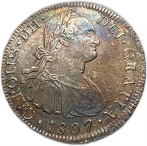 Messico, 8 Reales, 1807 TH