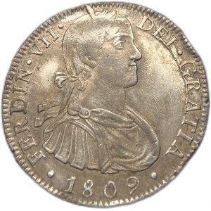 Messico, 8 Reales, 1809 TH