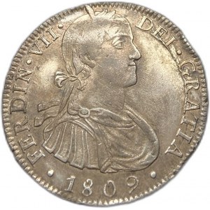 Meksyk, 8 Reales, 1809 TH