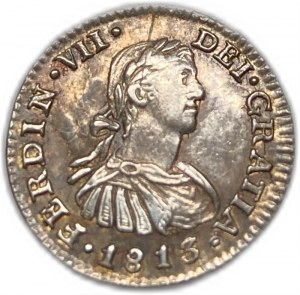 Mexique, 1/2 Real, 1813/2 JJ