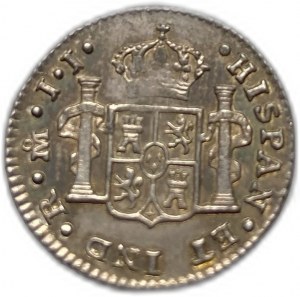 Mexico, 1/2 Real, 1813/2 JJ