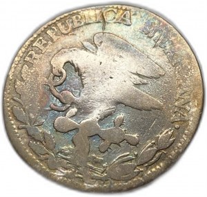 Mexico, 2 Reales, 1824 JM