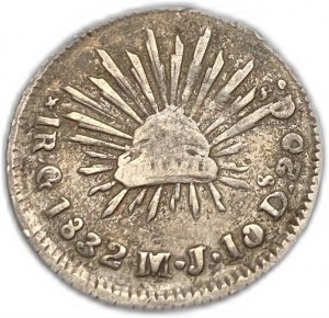 Mexiko, 1 Real, 1832 Jdi MJ