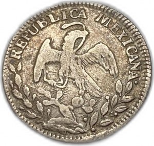 Mexico, 1 Real, 1832 Go MJ