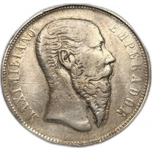 Mexico, 50 Centavos, 1866 Mo