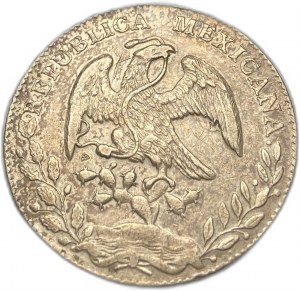 Meksyk, 8 reali, 1866 A PG, kluczowa data