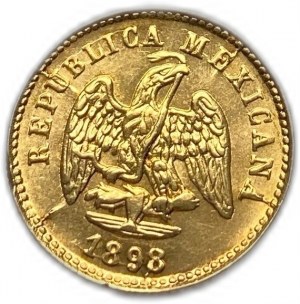 Mexique, 1 peso, 1898 CN
