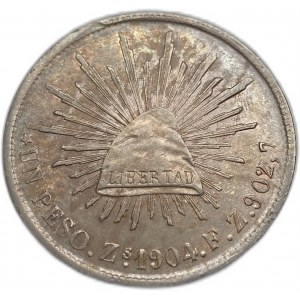 Mexico, 1 Peso, 1904 Zs FZ