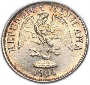 Mexiko, 20 centavos, 1901 Zs Z