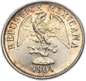 Mexique, 20 Centavos, 1901 Zs Z