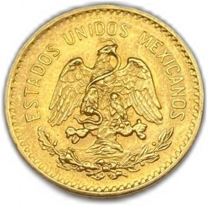 Messico, 5 Pesos, 1907 M