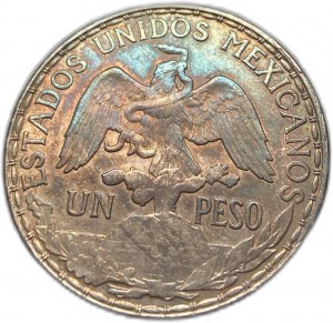 Mexiko, 1 peso, 1910