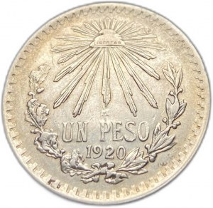 Messico, 1 Peso, 1920/10