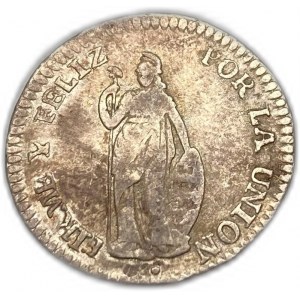 Pérou, 1 Real, 1842 MB