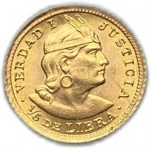 Peru, 1/5 Waage, 1961