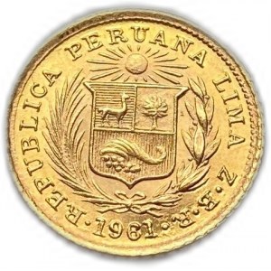 Pérou, 1/5 Balance, 1961