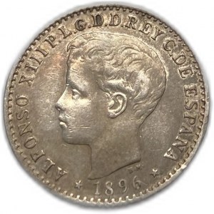 Porto Rico, 10 Centavos, 1896 PGV