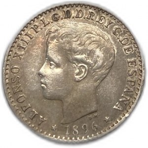 Portoriko, 10 centavos, 1896 PGV
