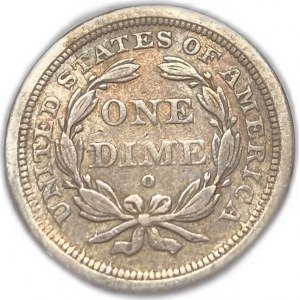 United States, 10 Cents (Dime) 1842 O