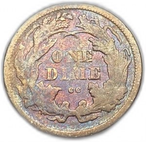 Vereinigte Staaten, 10 Cents (Dime), 1875 CC