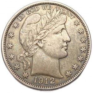 Spojené státy americké, 1/2 dolaru 1912 S