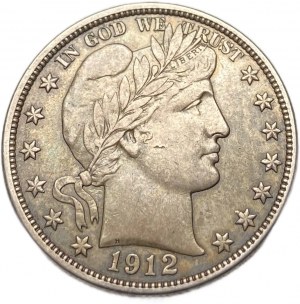 Vereinigte Staaten, 1/2 Dollar 1912 S