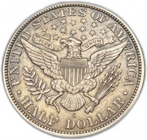 United States, 1/2 Dollar 1912 S