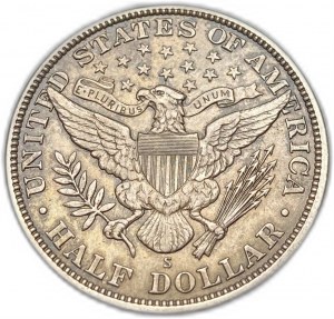 Stany Zjednoczone, 1/2 dolara 1912 S