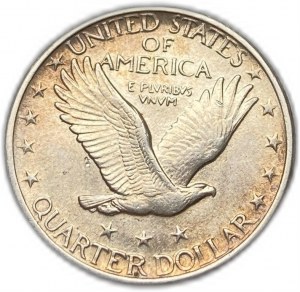 Spojené státy americké, 25 centů ( čtvrtka) 1920, AUNC-UNC mincovní lesk
