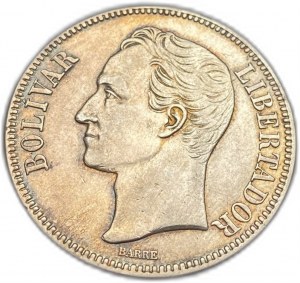 Venezuela, 5 bolívarů 1926