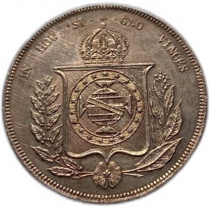 Brazília 1000 reis 1860/50