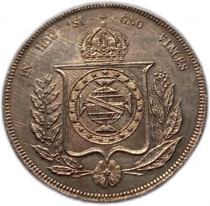 Brazílie 1000 Reis 1860/50