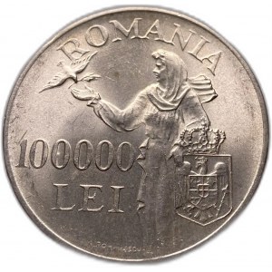 Roumanie 100000 Lei 1946 UNC