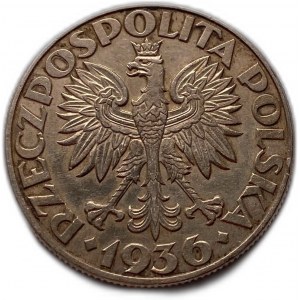 Polska 5 złotych 1936